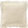Dutch Decor sierkussen Jonna wit 45 x 45 cm