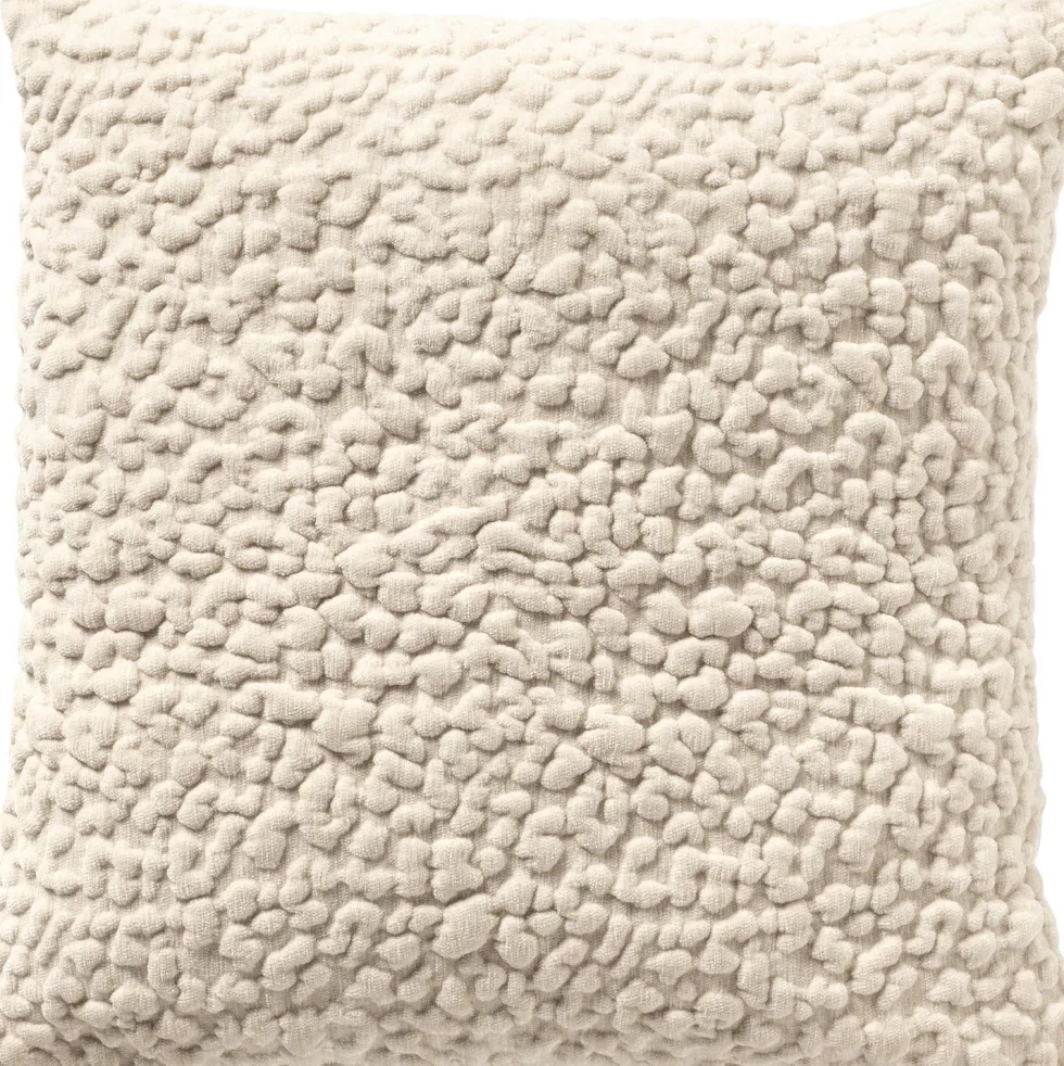 Dutch Decor sierkussen Lauro wit 45 x 45 cm