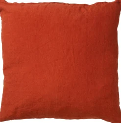 Dutch Decor sierkussen Linn terracotta 45 x 45 x 10 cm