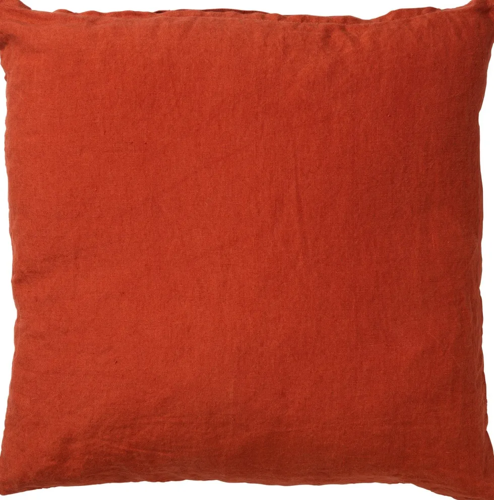Dutch Decor sierkussen Linn terracotta 45 x 45 x 10 cm