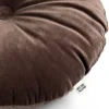 Dutch Decor sierkussen Olly bruin D 40 H 10 cm