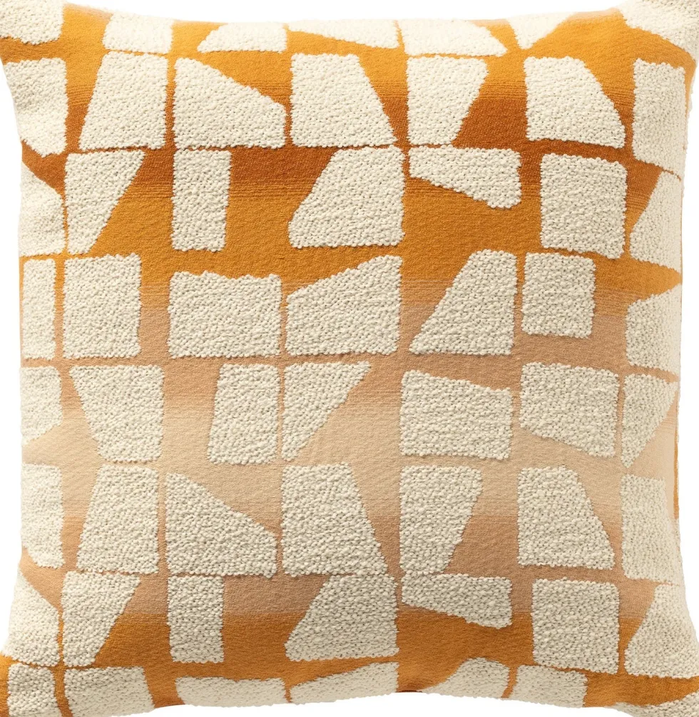 Dutch Decor sierkussen Rio oranje 45 x 45 cm