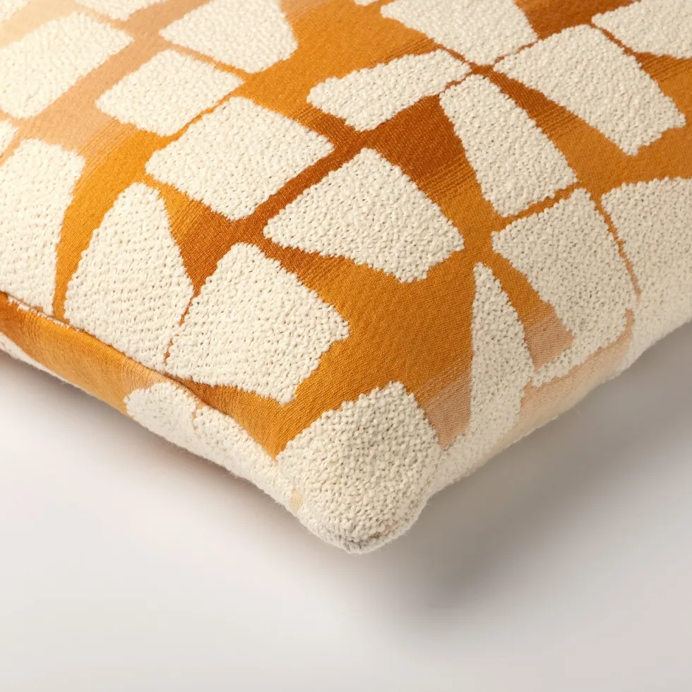 Dutch Decor sierkussen Rio oranje 45 x 45 cm