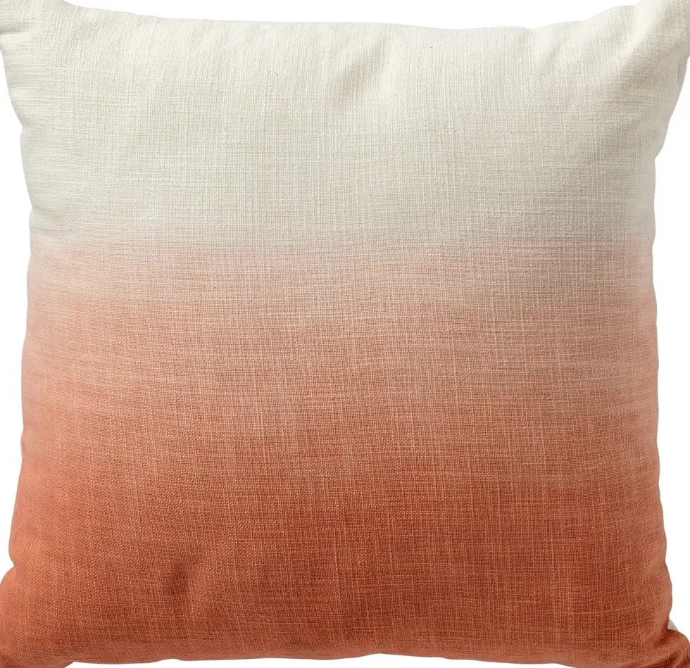 Dutch Decor sierkussen Robin kleurverloop roze 45 x 45 x 10 cm
