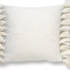 Dutch Decor sierkussen Ruby crème 45 x 45 x 22 cm