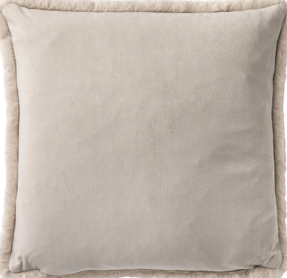 Dutch Decor sierkussen Zaya beige 45 x 45 cm