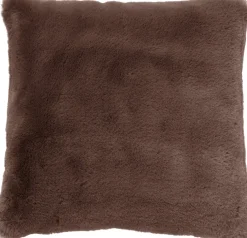 Dutch Decor sierkussen Zaya donkerbruin 45 x 45 cm