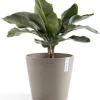 Ecopots bloempot Amsterdam taupe D 25 H 22 cm