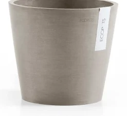 Ecopots bloempot Amsterdam taupe D 20 H 17,1 cm