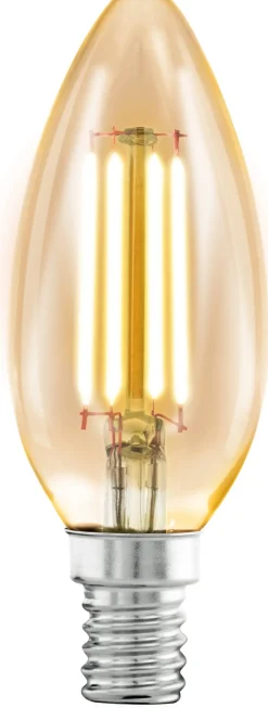 Eglo lamp Vintage LED kaars warm wit E14 220 lm