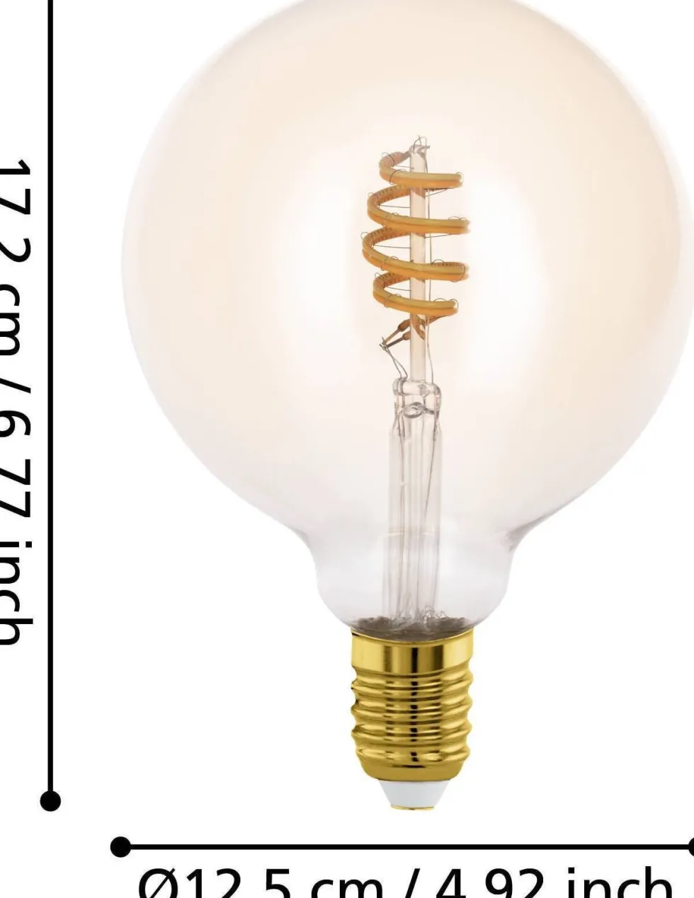 Eglo LED lamp E27 Connect z gekleurd 360 lm 4,9 W G125
