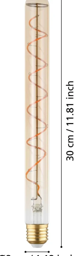 Eglo LED lamp E27 extra warm 180 lm 4 W T30