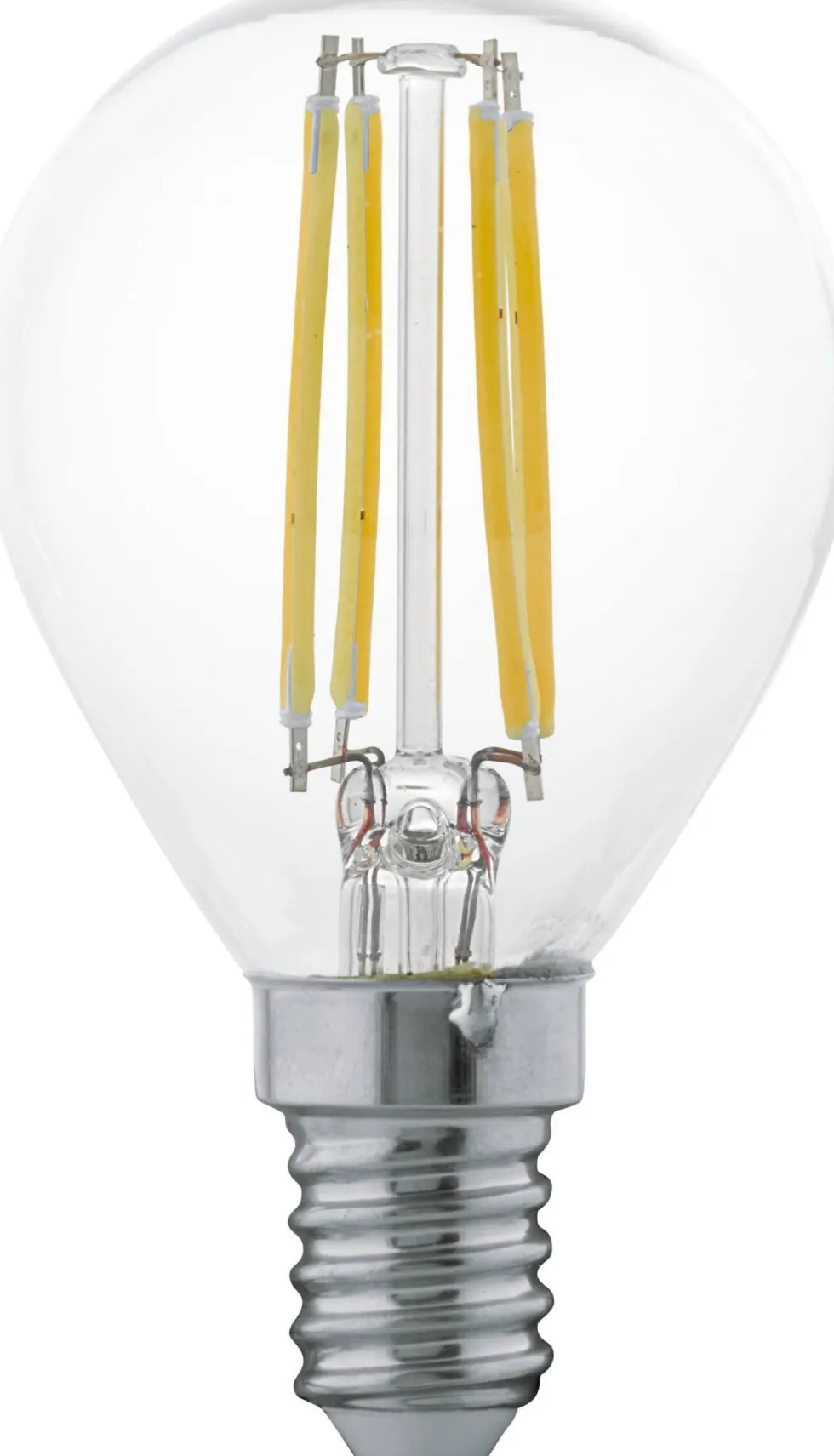 Eglo LED lamp E14 Filament Kogel warm wit 350 lm 4 W