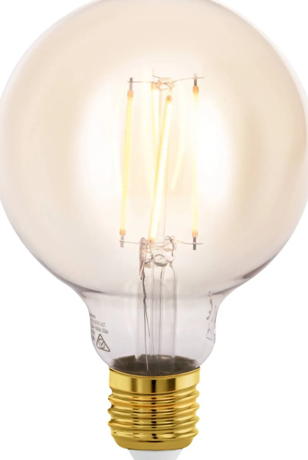 Eglo LED lamp E27 Golden Age extra warm 300 lm 4 W Globe 95