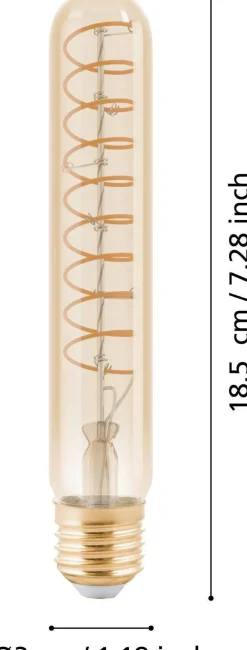 Eglo LED lamp E27 Spiraal extra warm 180 lm 4 W T30