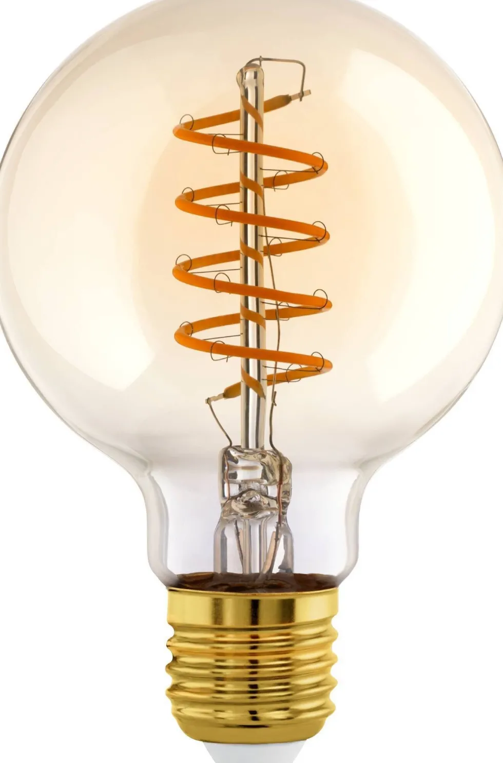 Eglo LED lamp E27 Spiraal extra warm wit 245 lm 4W G95
