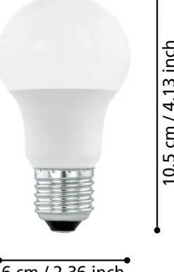Eglo LED lamp E27 warm wit 470 lm 3,4 W
