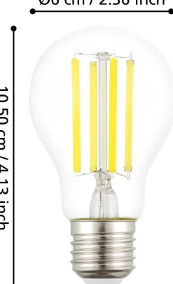 Eglo LED lamp E27 warm wit 470 lm 2,2 W