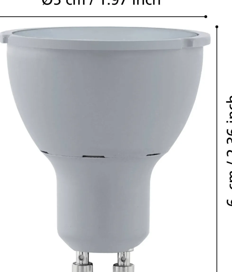 Eglo LED lamp GU10 warm wit 400 lm 3,4 W