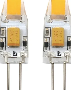Eglo LED lamp G4 warm wit 100 lm 1 W 2 stuks
