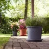Elho bloempot Algarve antraciet D 24,5 H 20,8 cm