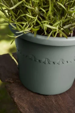 Elho bloempot Algarve groen D 29 H 34,5 cm