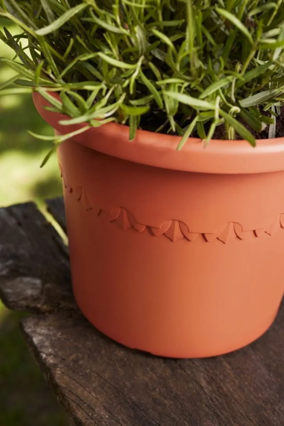 Elho bloempot Algarve terracotta D 29,2 H 24,6 cm
