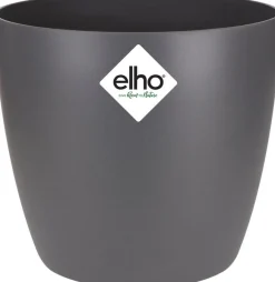 Elho bloempot Brussels antraciet D 13 H 11,5 cm