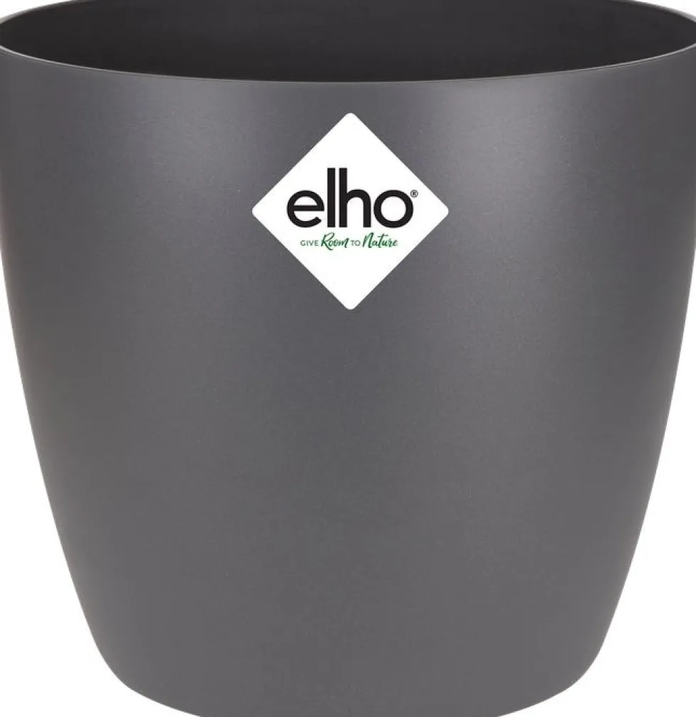 Elho bloempot Brussels antraciet D 13 H 11,5 cm