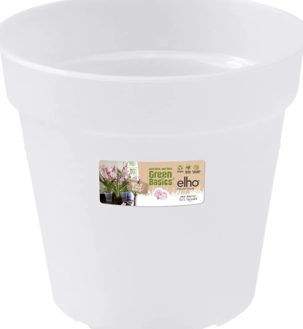 Elho bloempot Green Basics transparant D 15 H 13,9 cm