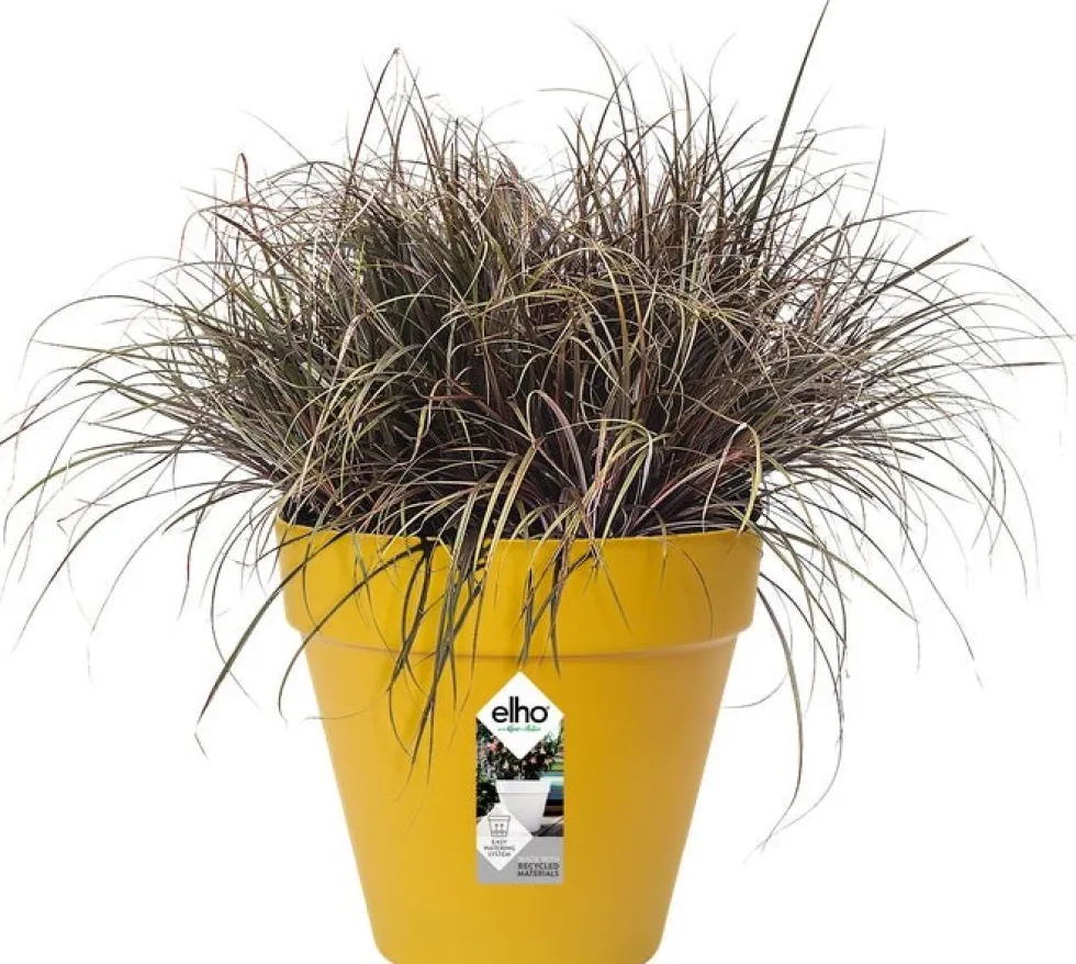 Elho bloempot Loft Urban geel D 24,5 H 22 cm