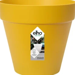 Elho bloempot Loft Urban geel D 19,3 H 17,5 cm