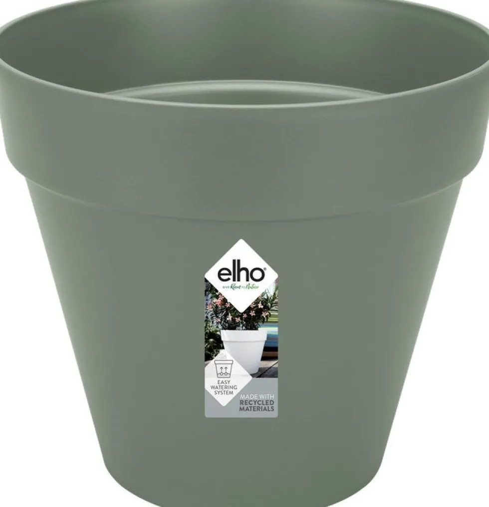 Elho bloempot Loft Urban groen D 28,5 H 26 cm