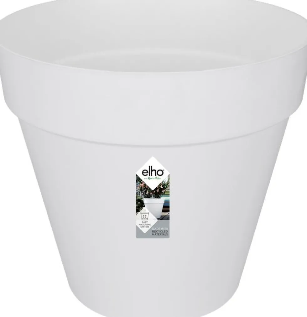 Elho bloempot Loft Urban wit D 38,5 H 35,3 cm