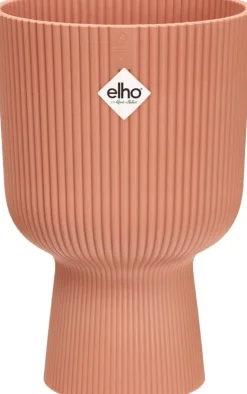 Elho bloempot op voet Vibes roze D 13,9 H 21 cm