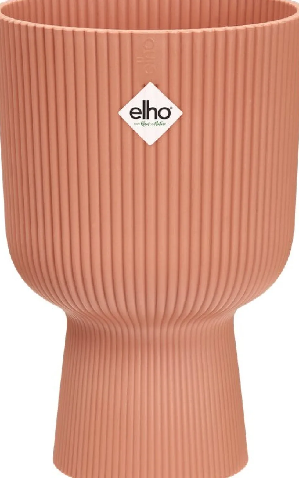 Elho bloempot op voet Vibes roze D 13,9 H 21 cm