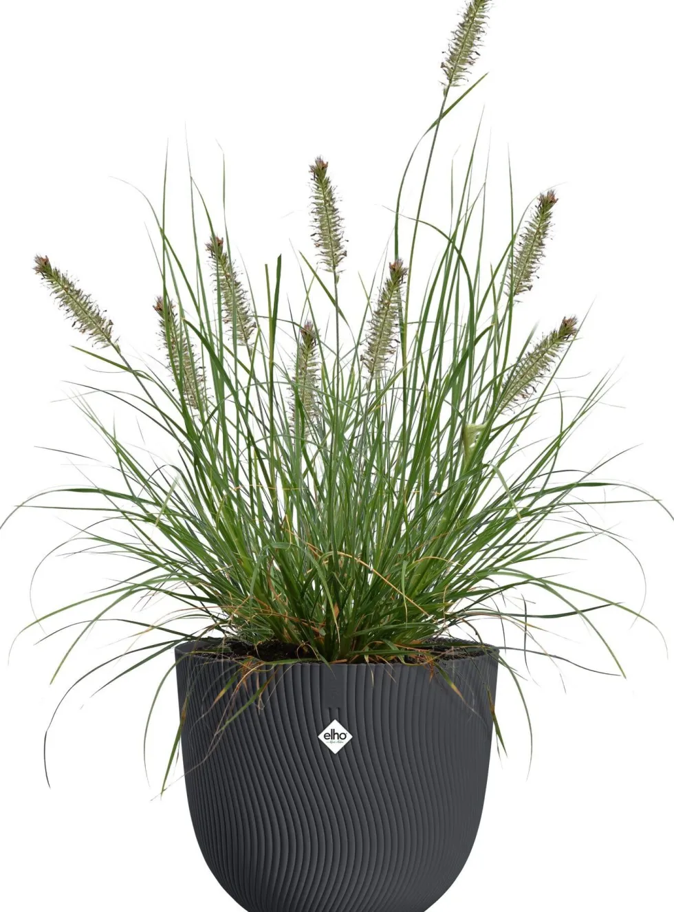 Elho bloempot Sereh antraciet D 25 H 21 cm