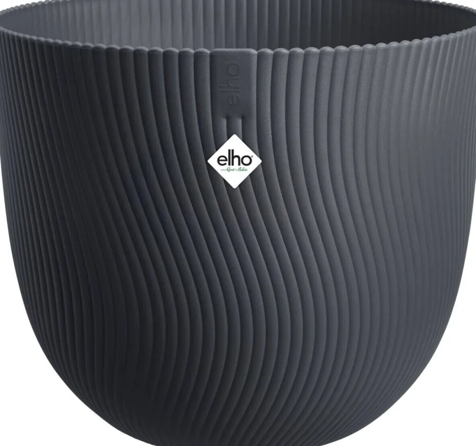 Elho bloempot Sereh antraciet D 25 H 21 cm