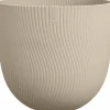 Elho bloempot Sereh beige D 39 H 33 cm