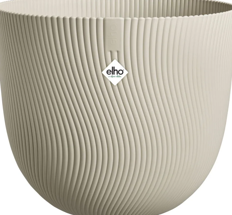 Elho bloempot Sereh beige D 25 H 21 cm