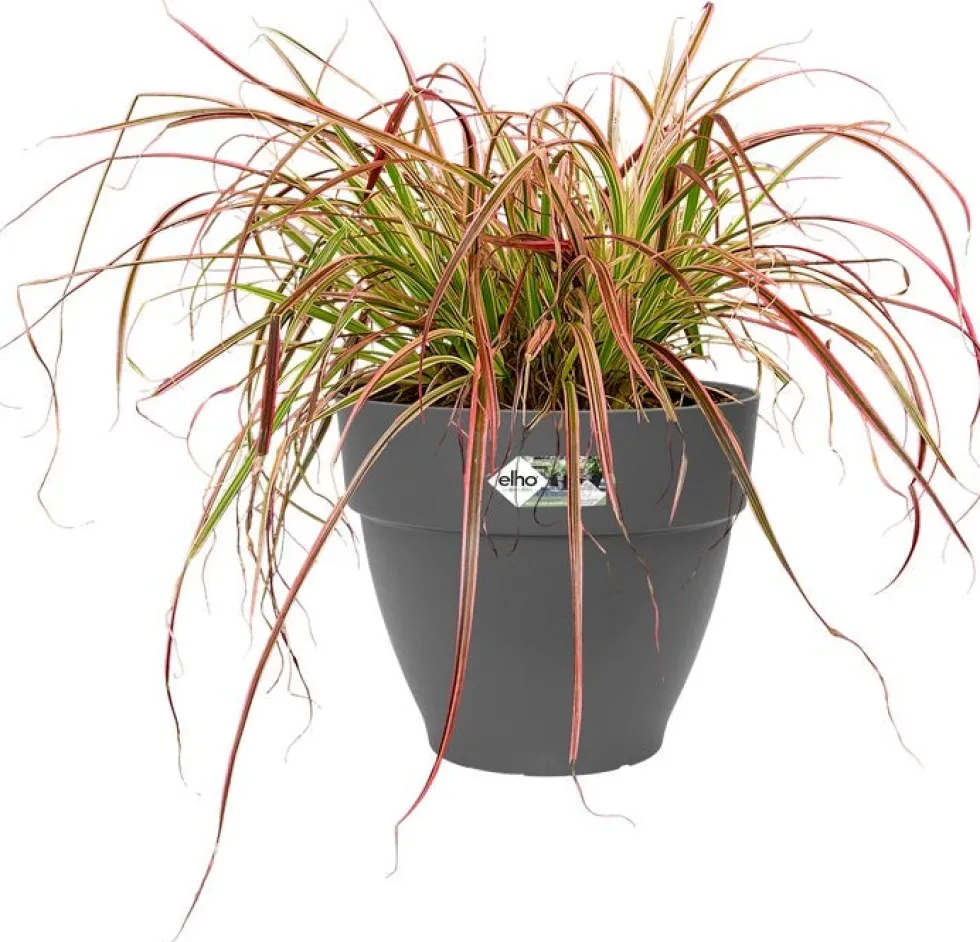 Elho bloempot Vibia Campana antraciet D 39 H 33,4 cm