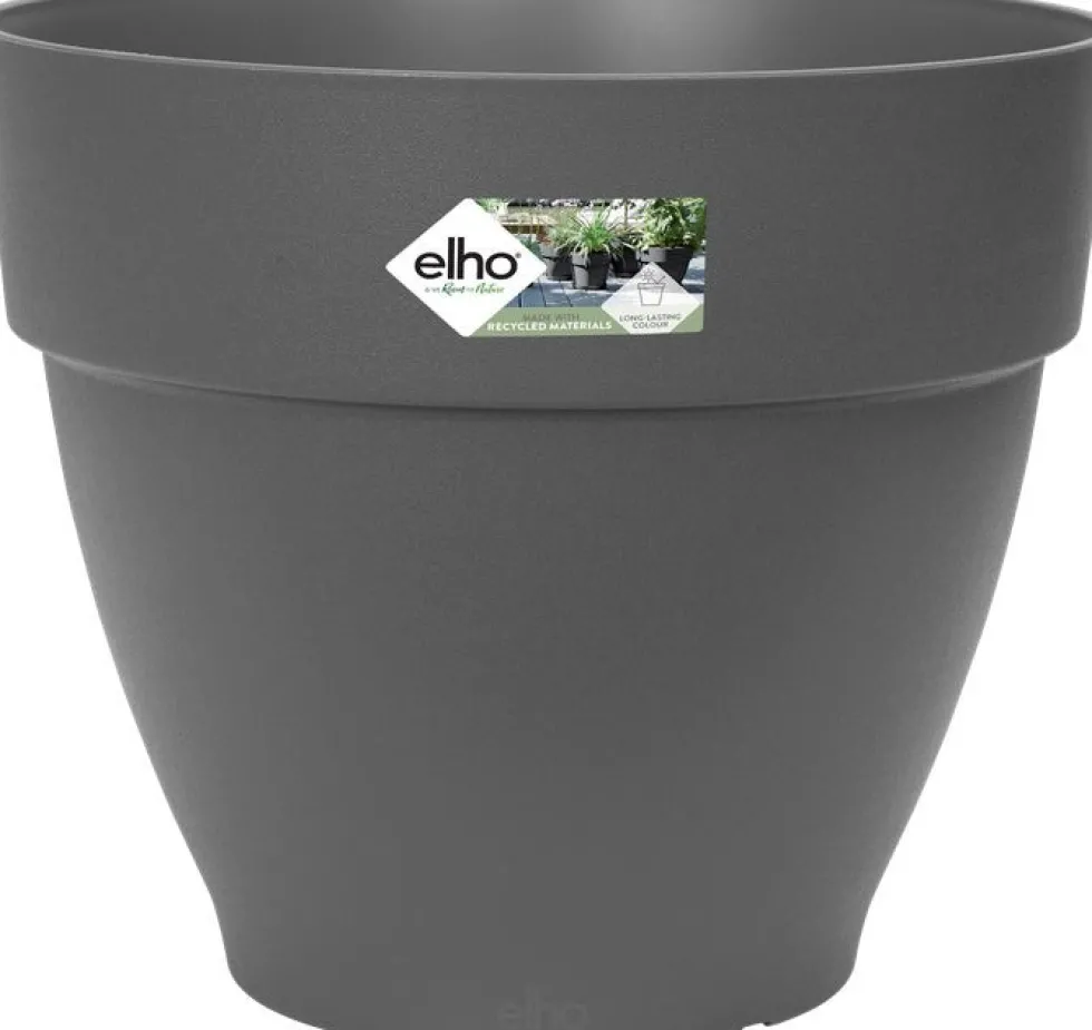Elho bloempot Vibia Campana antraciet D 47 H 40,4 cm
