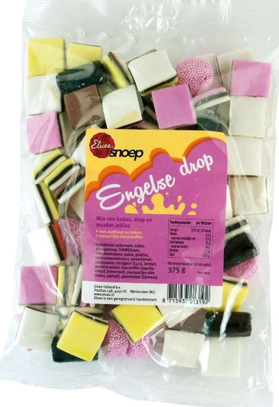 Elvee Engelse drop 375 gr