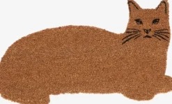 Esschert Design kokosmat kat naturel 74,5 x 43 cm