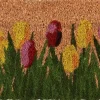 Esschert Design kokosmat tulpen naturel 75,5 x 25,5 x 2 cm