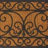 Esschert Design kokosmat zwart naturel 74,5 x 44,5 cm