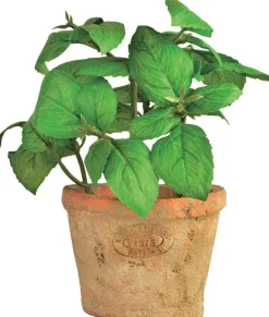 Esschert Design kunstplant Basilicum H 15,4 cm