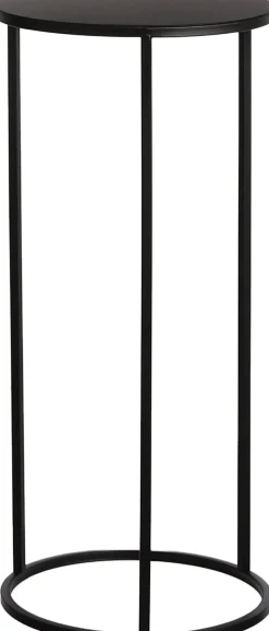 Everydays by Intratuin bijzettafel Quinty zwart D 32 H 70 cm