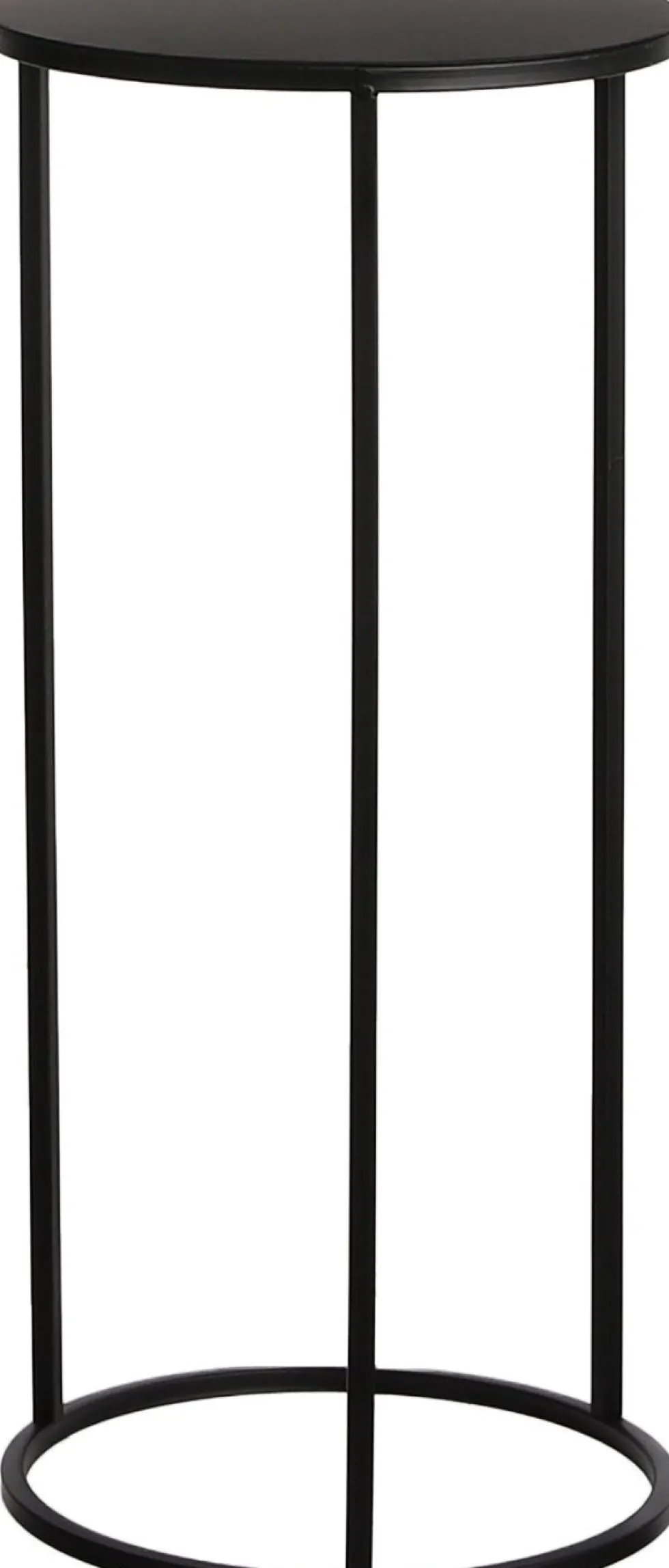 Everydays by Intratuin bijzettafel Quinty zwart D 22 H 50 cm