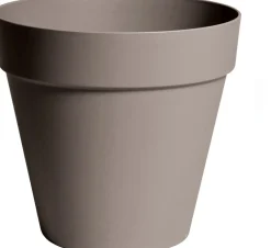 Everydays by Intratuin bloempot Danielle taupe D 26 H 22 cm
